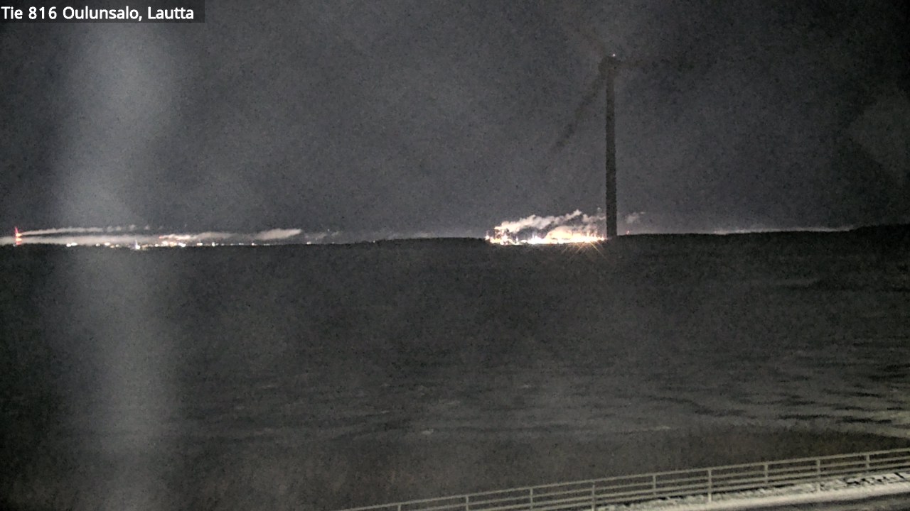 Weather Camera Image Road 816 Oulunsalo, Oulu, Pohjois-Pohjanmaa