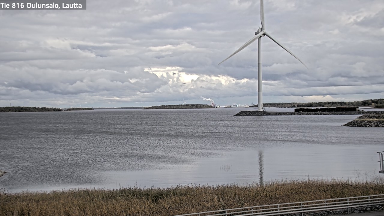 Weather Camera Image Väg 816 Uleåsalo, Oulu, Pohjois-Pohjanmaa