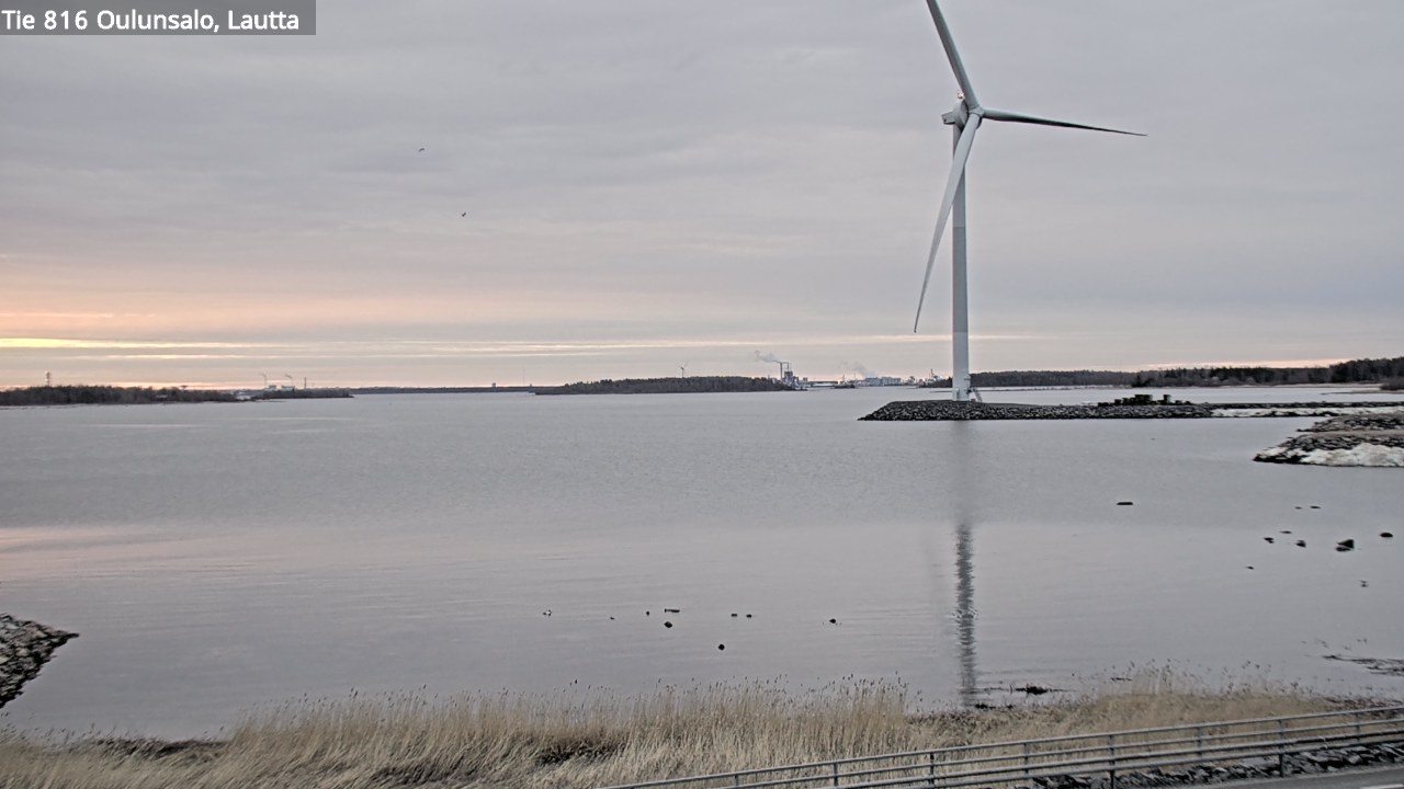 Kelikamerat Kuva Tie 816 Oulunsalo, lauttaranta, Oulu, Pohjois-Pohjanmaa