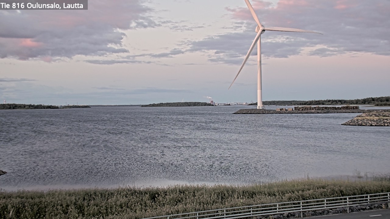 Kelikamerat Kuva Tie 816 Oulunsalo, lauttaranta, Oulu, Pohjois-Pohjanmaa