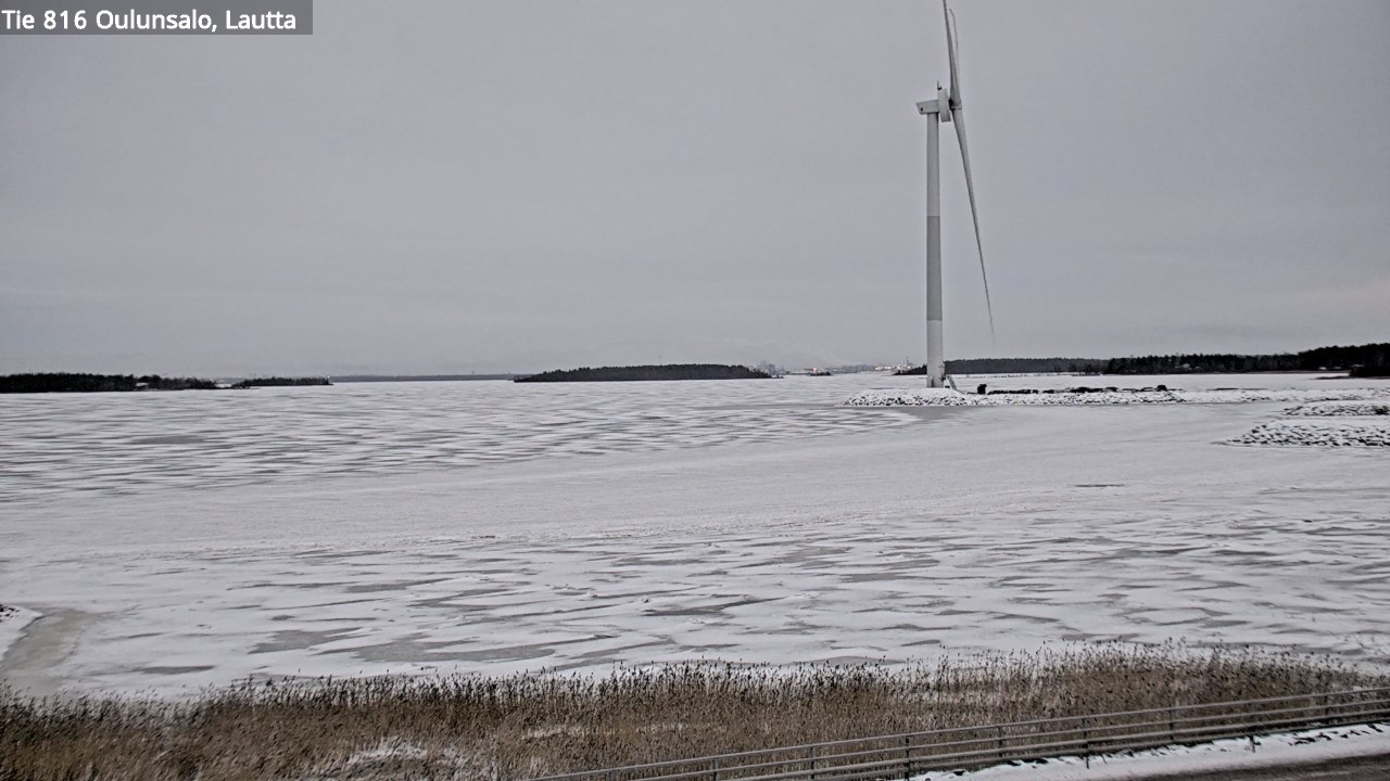 Weather Camera Image Road 816 Oulunsalo, Oulu, Pohjois-Pohjanmaa