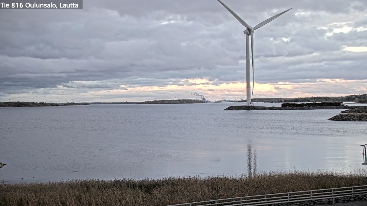 Weather Camera Image Väg 816 Uleåsalo, Oulu, Pohjois-Pohjanmaa