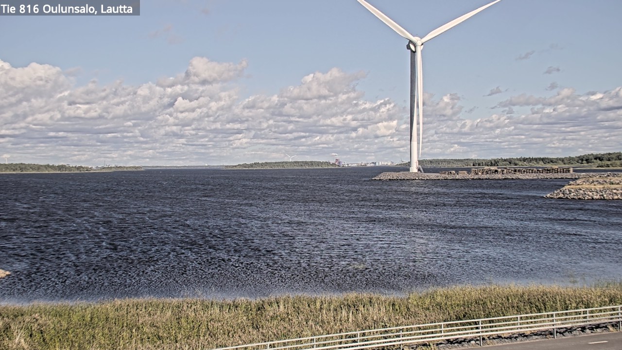 Kelikamerat Kuva Tie 816 Oulunsalo, lauttaranta, Oulu, Pohjois-Pohjanmaa