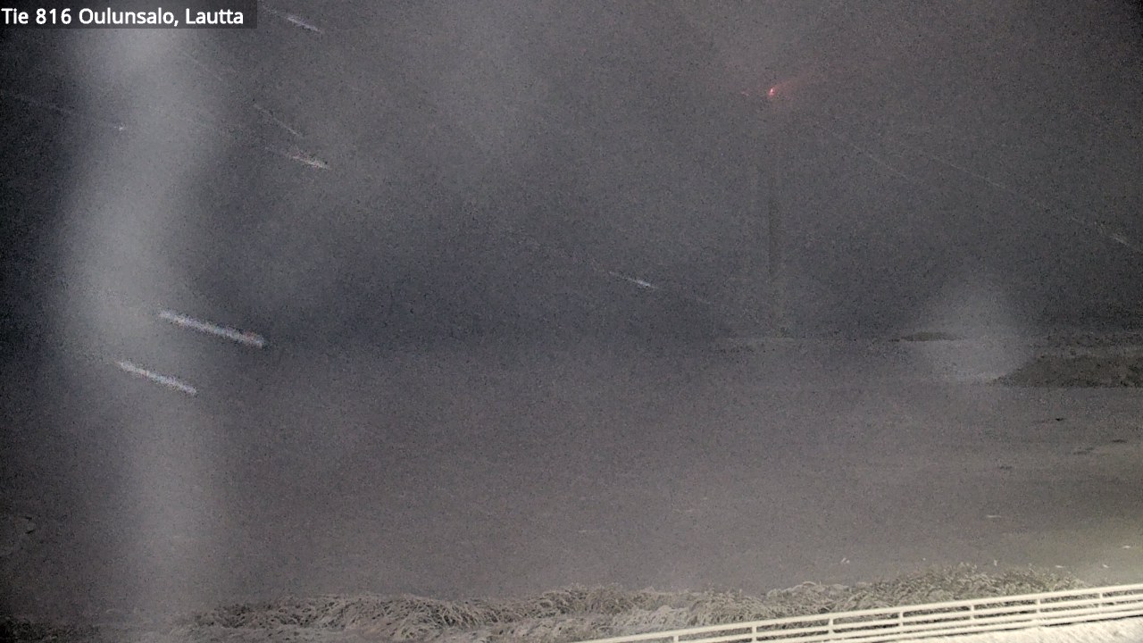 Weather Camera Image Road 816 Oulunsalo, Oulu, Pohjois-Pohjanmaa