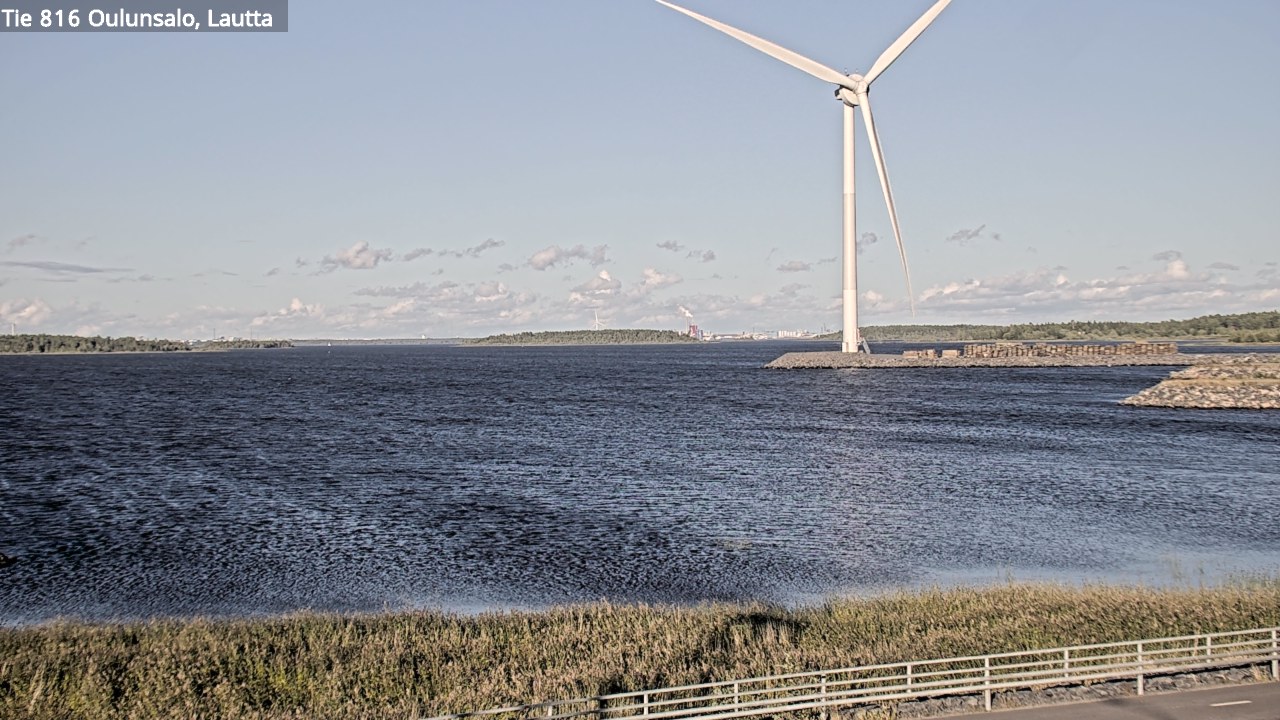 Kelikamerat Kuva Tie 816 Oulunsalo, lauttaranta, Oulu, Pohjois-Pohjanmaa