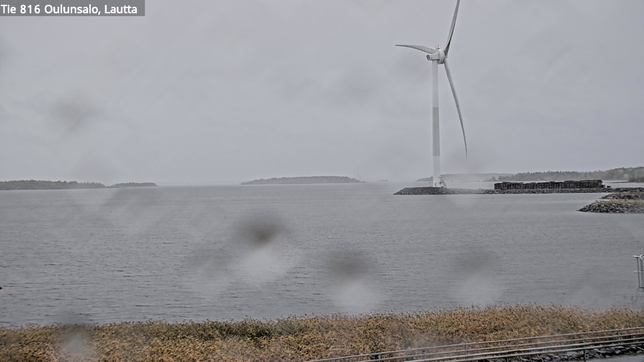 Weather Camera Image Väg 816 Uleåsalo, Oulu, Pohjois-Pohjanmaa