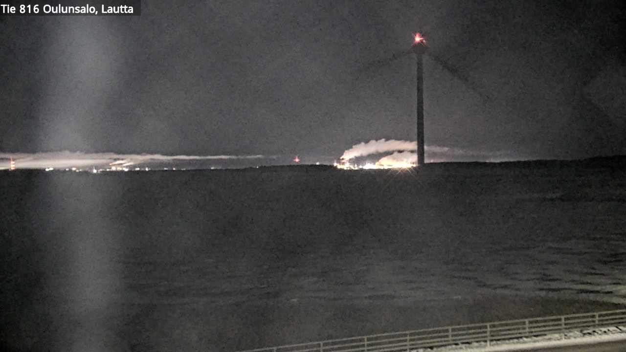 Weather Camera Image Road 816 Oulunsalo, Oulu, Pohjois-Pohjanmaa