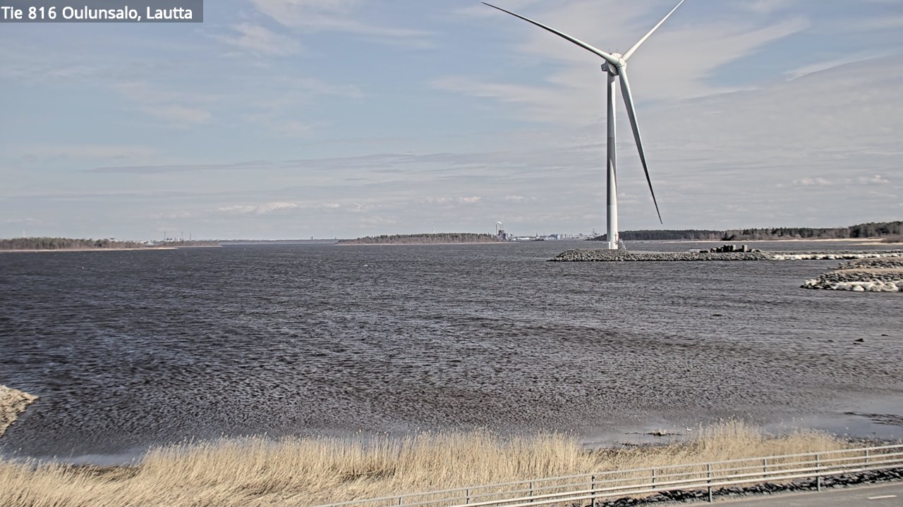 Kelikamerat Kuva Tie 816 Oulunsalo, lauttaranta, Oulu, Pohjois-Pohjanmaa