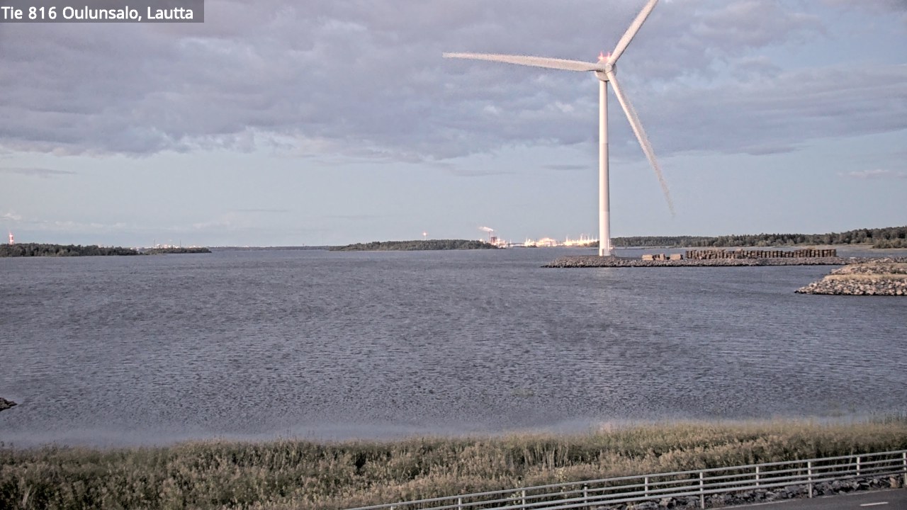 Kelikamerat Kuva Tie 816 Oulunsalo, lauttaranta, Oulu, Pohjois-Pohjanmaa
