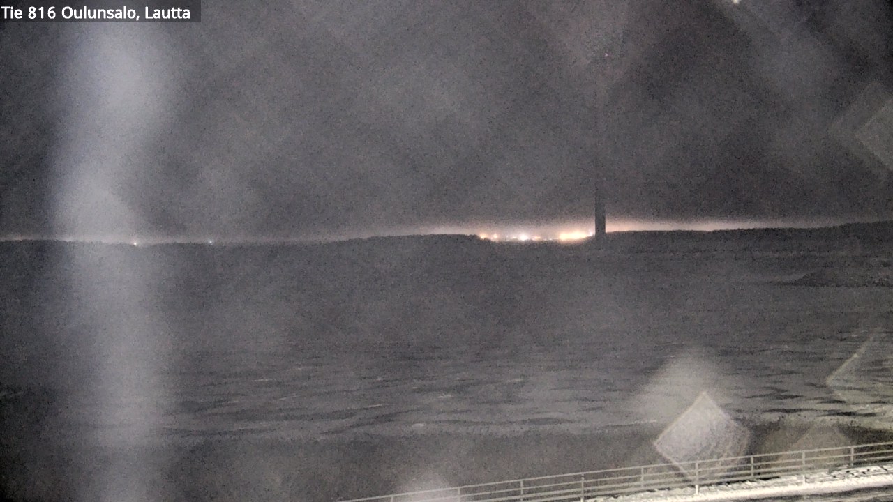 Weather Camera Image Road 816 Oulunsalo, Oulu, Pohjois-Pohjanmaa