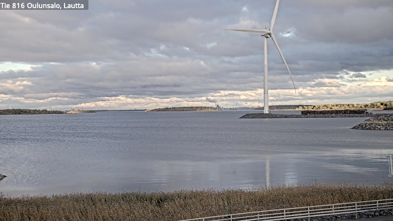 Weather Camera Image Väg 816 Uleåsalo, Oulu, Pohjois-Pohjanmaa