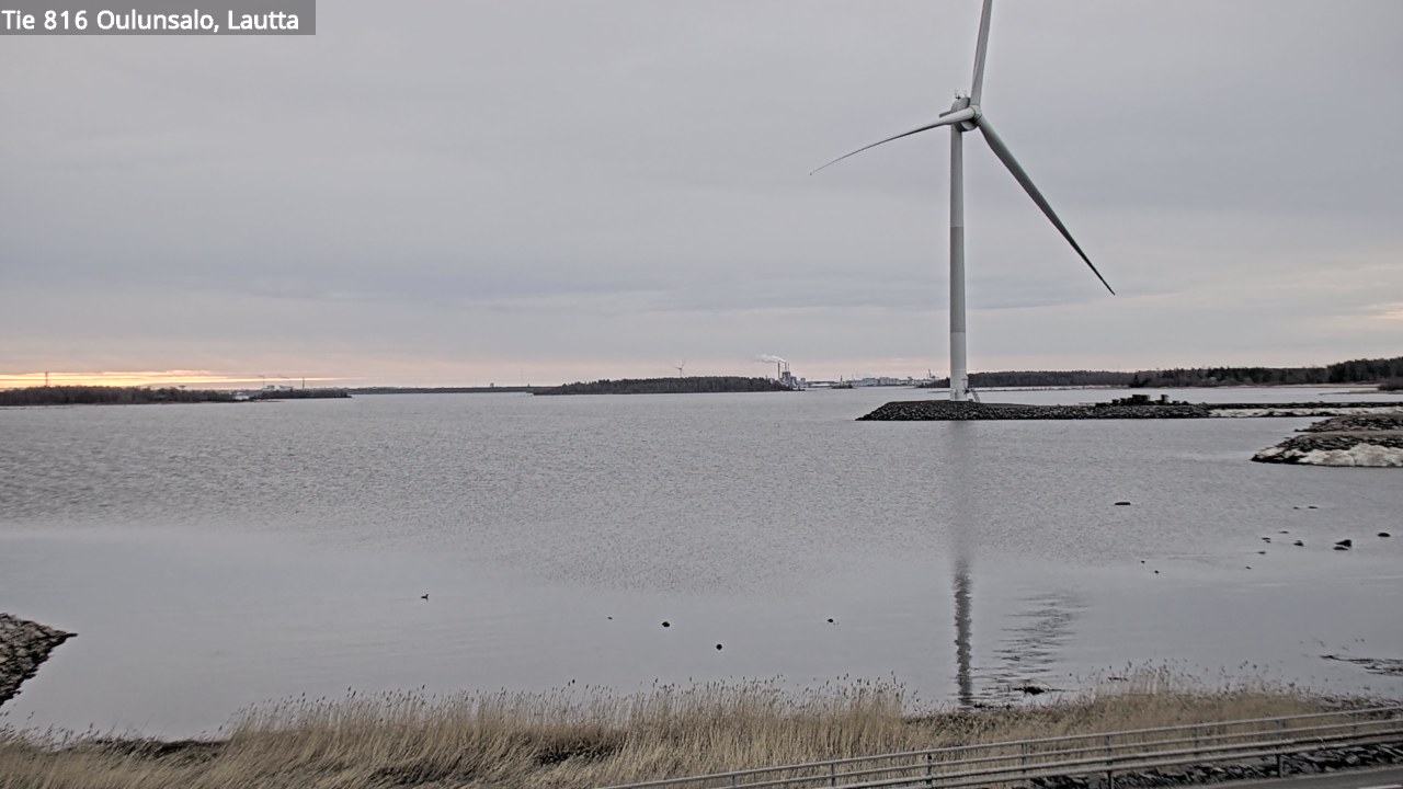 Weather Camera Image Väg 816 Uleåsalo, Oulu, Pohjois-Pohjanmaa