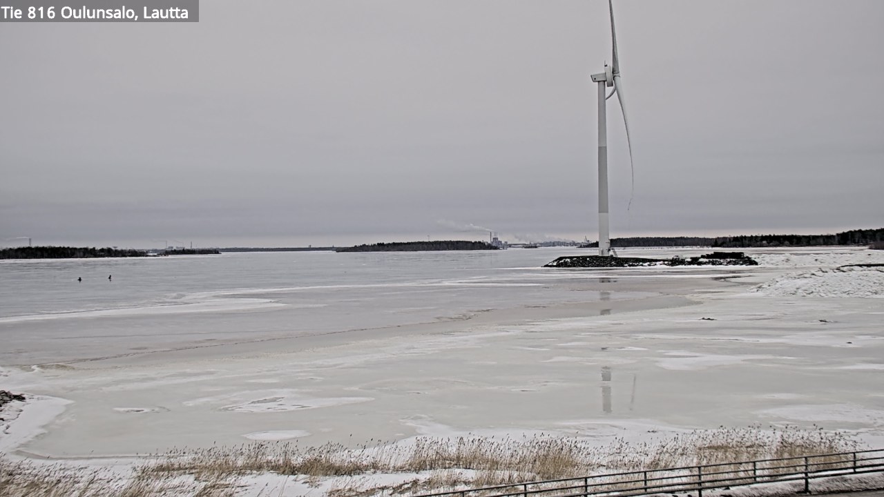 Weather Camera Image Road 816 Oulunsalo, Oulu, Pohjois-Pohjanmaa