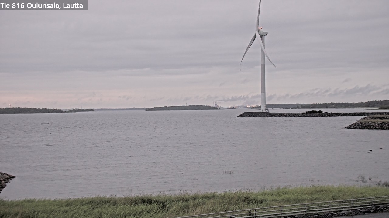 Kelikamerat Kuva Tie 816 Oulunsalo, lauttaranta, Oulu, Pohjois-Pohjanmaa
