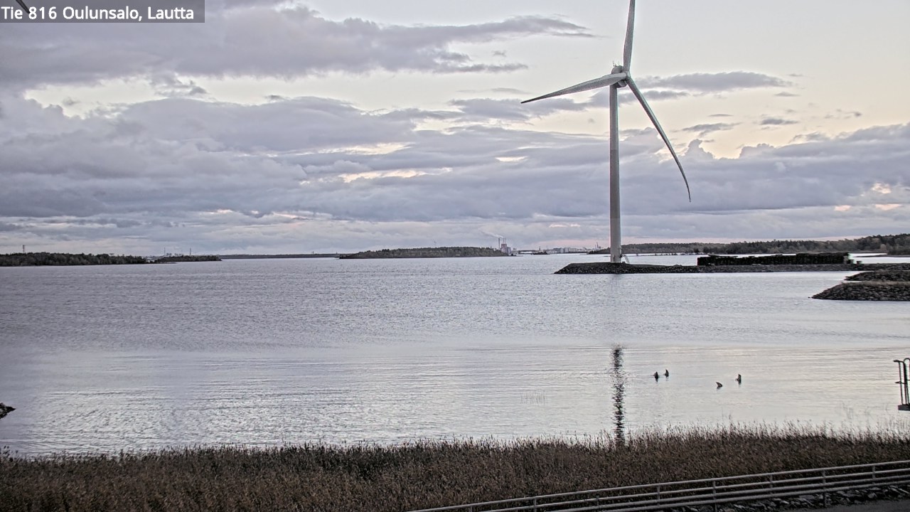 Weather Camera Image Väg 816 Uleåsalo, Oulu, Pohjois-Pohjanmaa