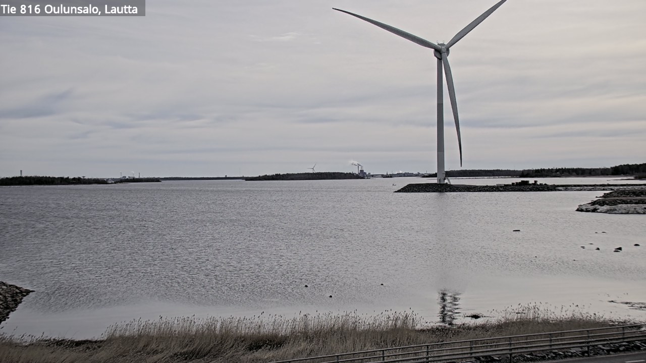 Weather Camera Image Väg 816 Uleåsalo, Oulu, Pohjois-Pohjanmaa