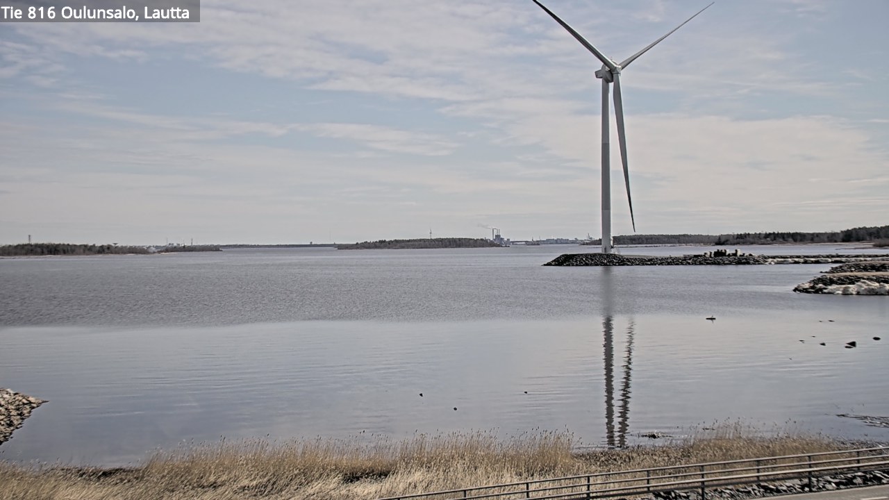 Kelikamerat Kuva Tie 816 Oulunsalo, lauttaranta, Oulu, Pohjois-Pohjanmaa