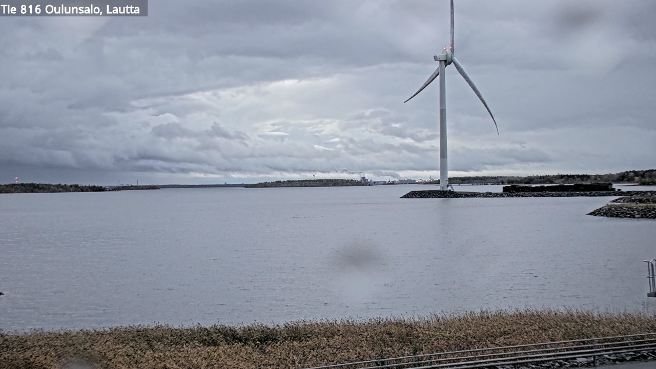 Weather Camera Image Väg 816 Uleåsalo, Oulu, Pohjois-Pohjanmaa