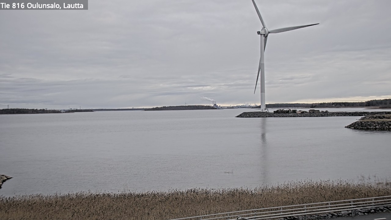 Kelikamerat Kuva Tie 816 Oulunsalo, lauttaranta, Oulu, Pohjois-Pohjanmaa