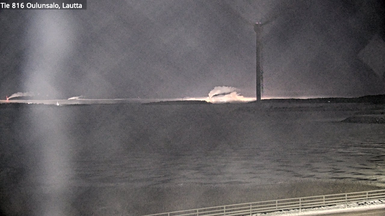 Weather Camera Image Road 816 Oulunsalo, Oulu, Pohjois-Pohjanmaa