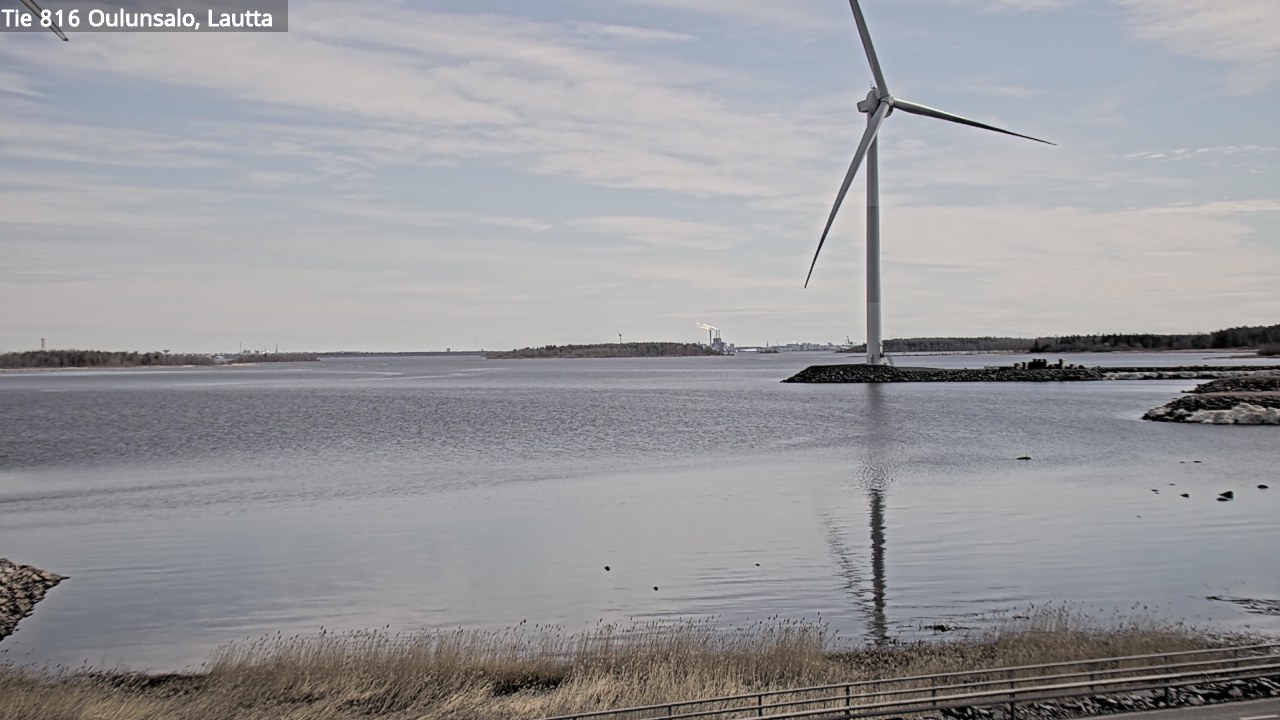 Kelikamerat Kuva Tie 816 Oulunsalo, lauttaranta, Oulu, Pohjois-Pohjanmaa