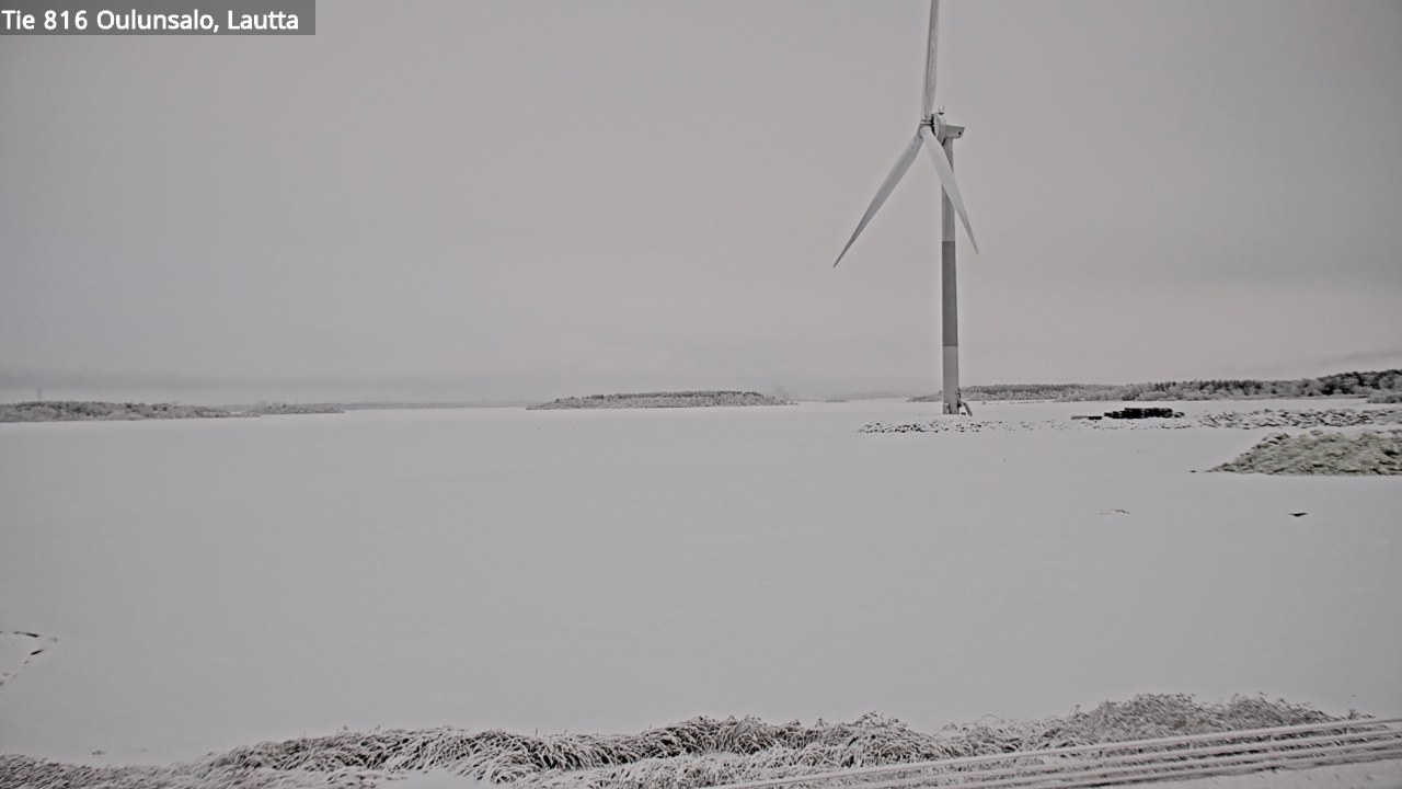Weather Camera Image Road 816 Oulunsalo, Oulu, Pohjois-Pohjanmaa