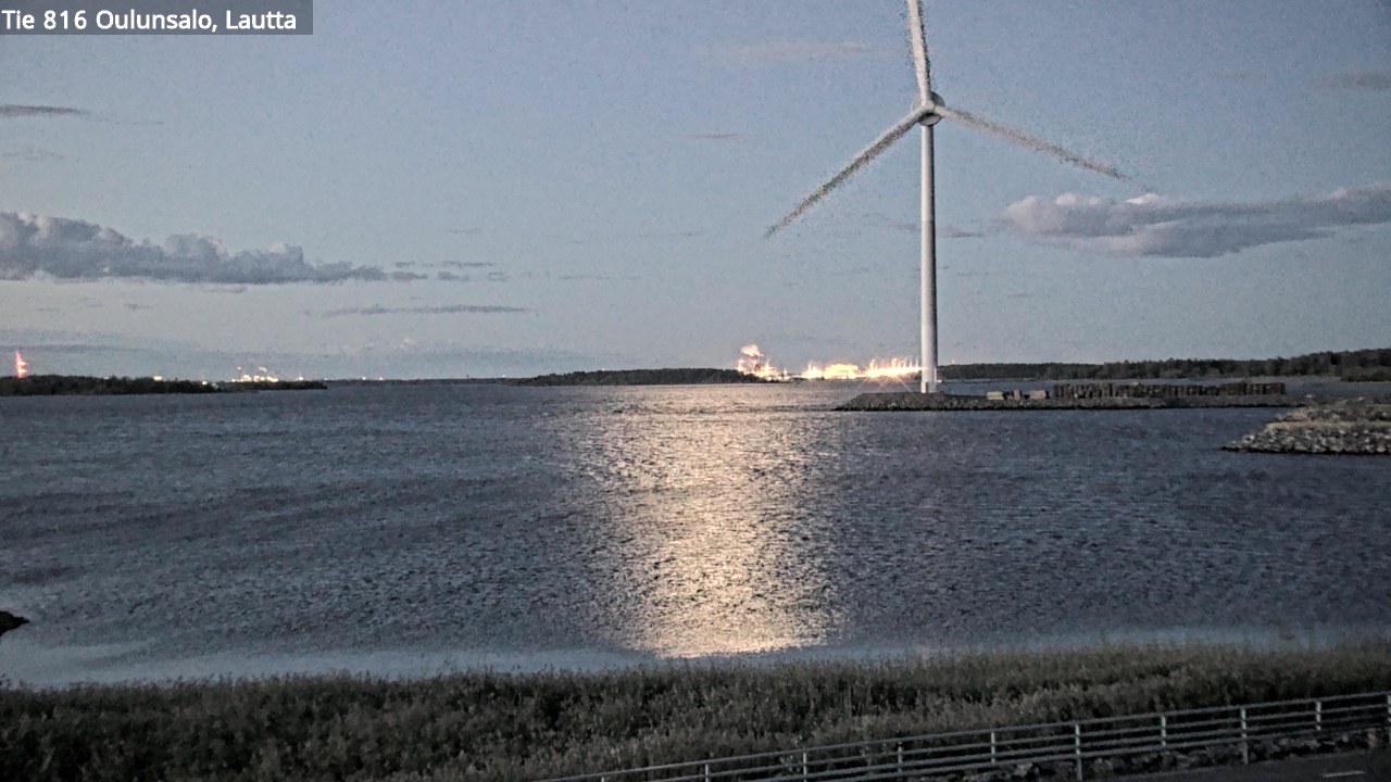 Kelikamerat Kuva Tie 816 Oulunsalo, lauttaranta, Oulu, Pohjois-Pohjanmaa