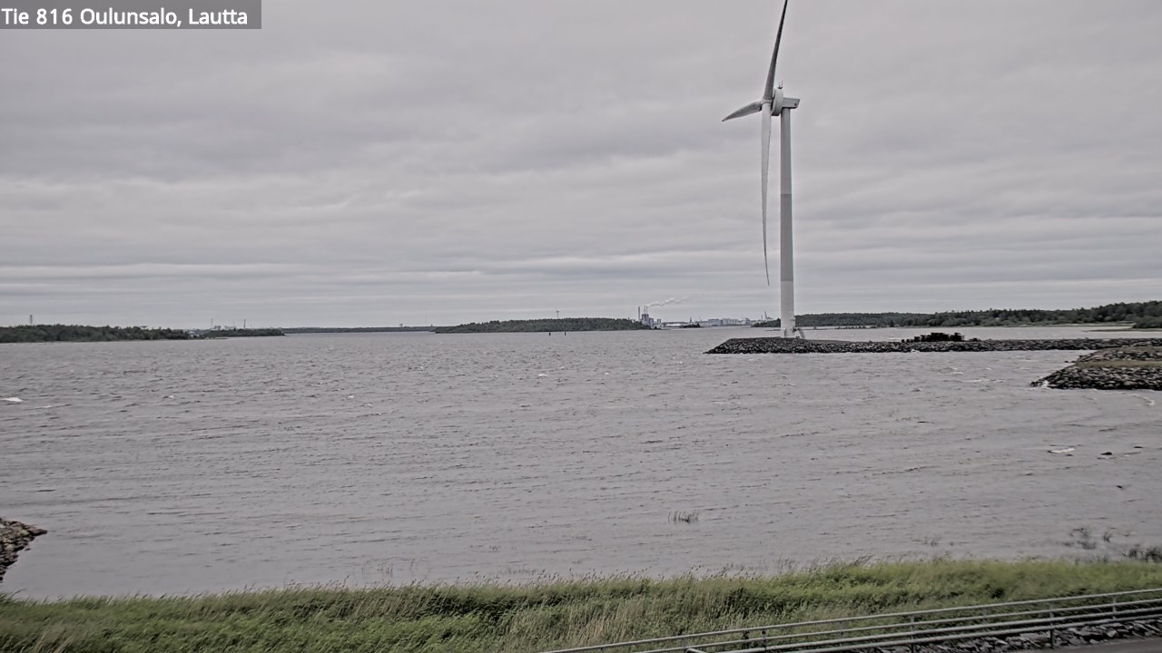 Weather Camera Image Väg 816 Uleåsalo, Oulu, Pohjois-Pohjanmaa