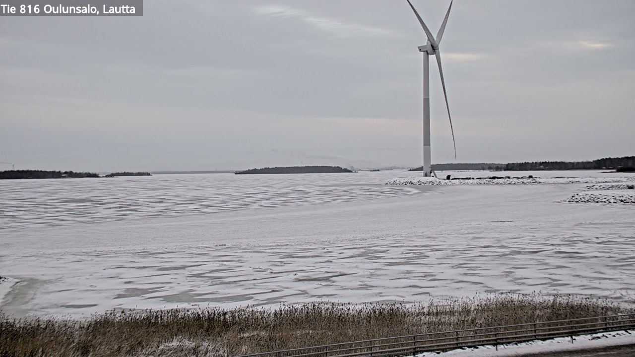 Weather Camera Image Road 816 Oulunsalo, Oulu, Pohjois-Pohjanmaa