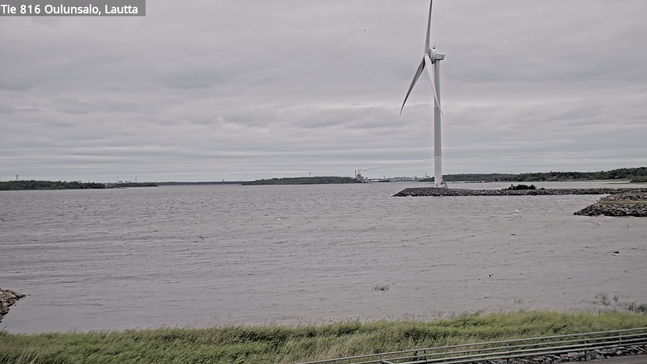 Weather Camera Image Väg 816 Uleåsalo, Oulu, Pohjois-Pohjanmaa