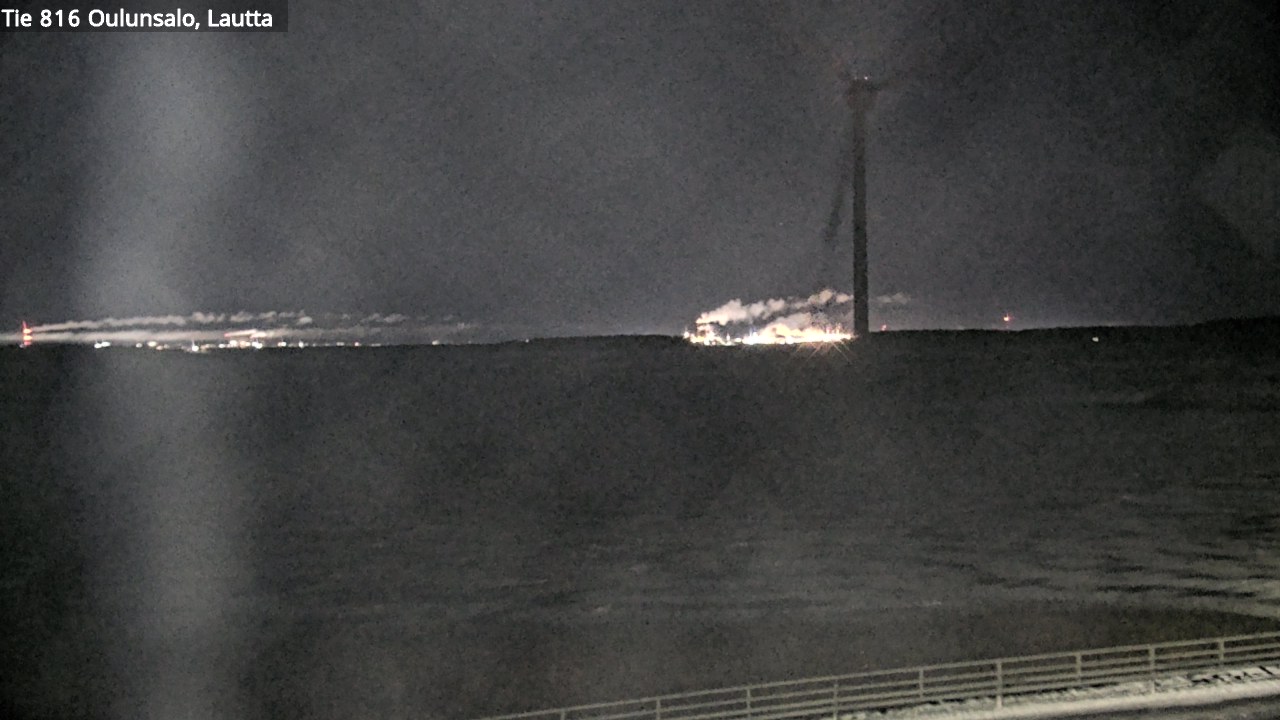 Weather Camera Image Road 816 Oulunsalo, Oulu, Pohjois-Pohjanmaa