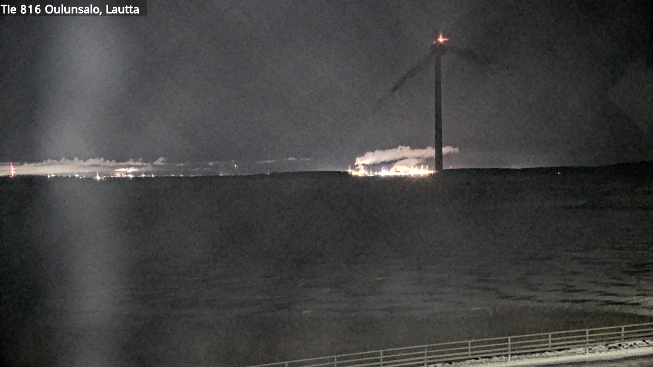 Weather Camera Image Road 816 Oulunsalo, Oulu, Pohjois-Pohjanmaa