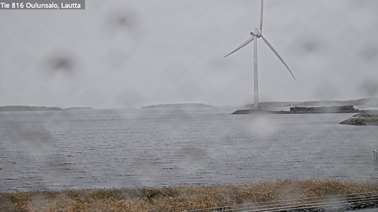 Weather Camera Image Väg 816 Uleåsalo, Oulu, Pohjois-Pohjanmaa