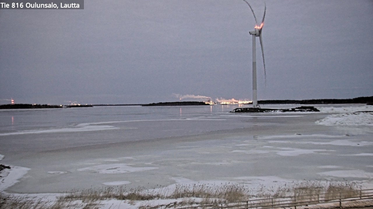 Kelikamerat Kuva Tie 816 Oulunsalo, lauttaranta, Oulu, Pohjois-Pohjanmaa