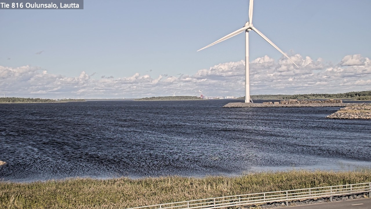 Kelikamerat Kuva Tie 816 Oulunsalo, lauttaranta, Oulu, Pohjois-Pohjanmaa