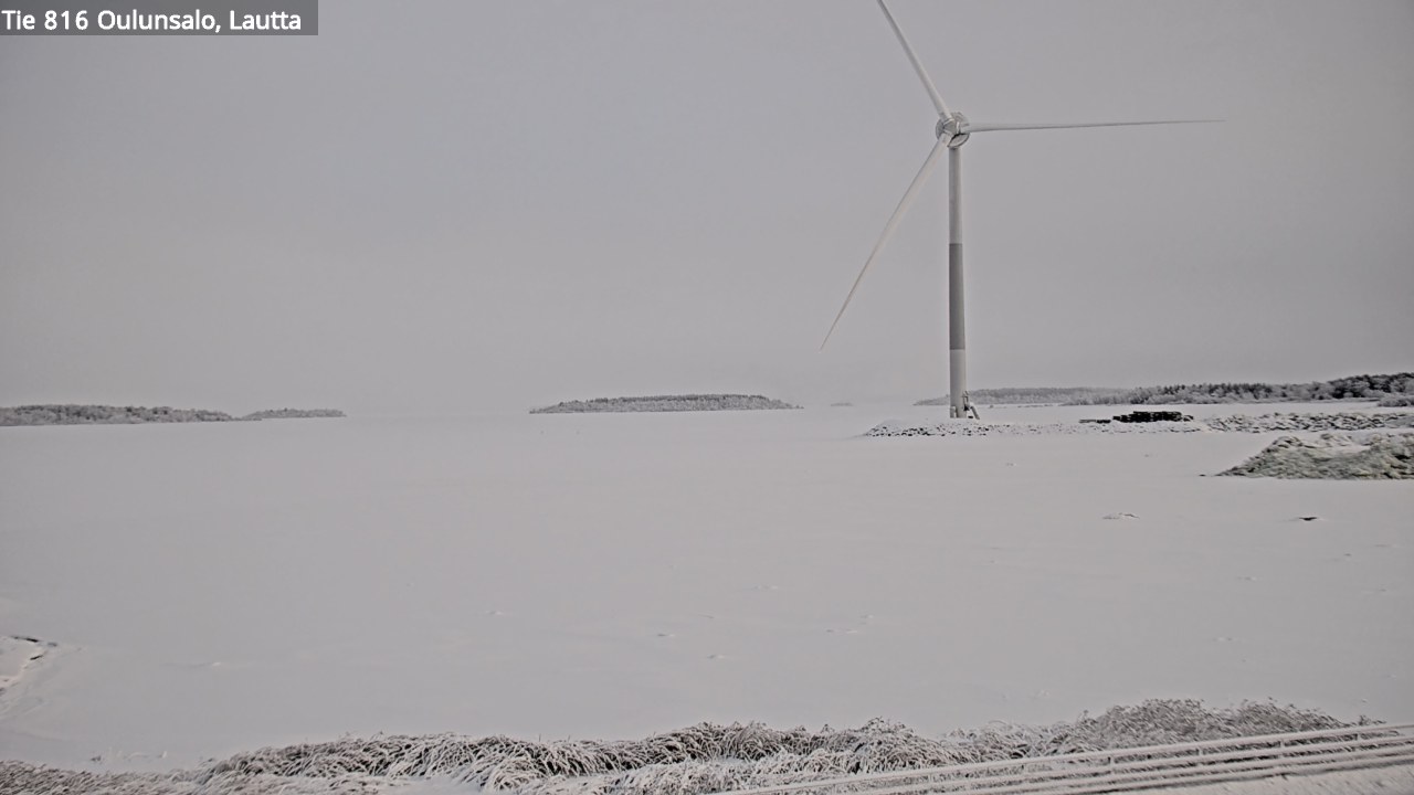 Weather Camera Image Road 816 Oulunsalo, Oulu, Pohjois-Pohjanmaa