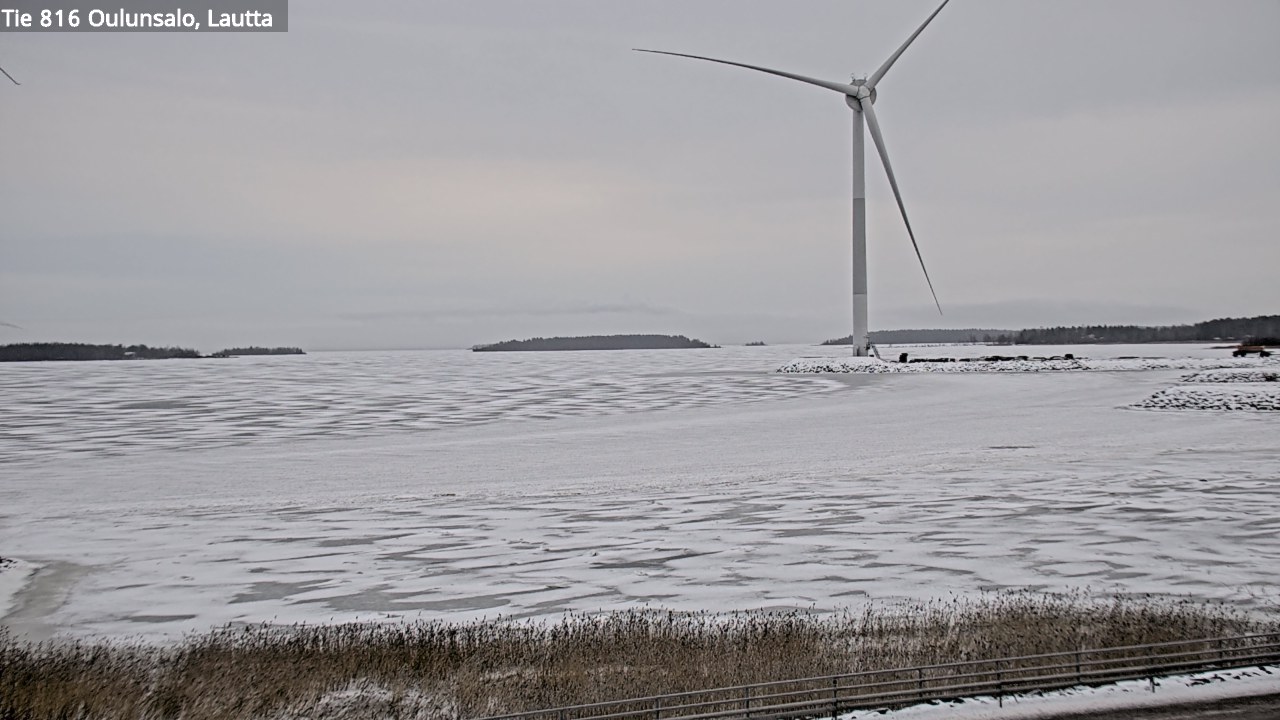 Weather Camera Image Road 816 Oulunsalo, Oulu, Pohjois-Pohjanmaa
