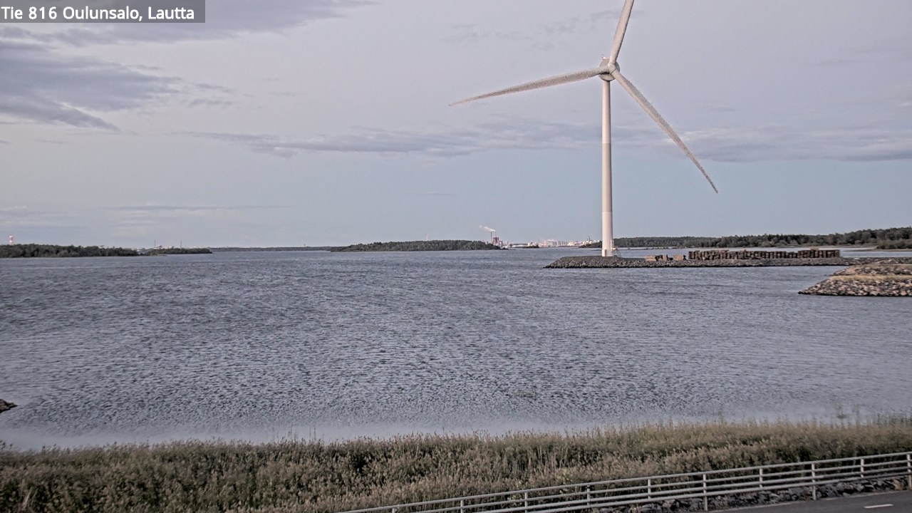 Kelikamerat Kuva Tie 816 Oulunsalo, lauttaranta, Oulu, Pohjois-Pohjanmaa