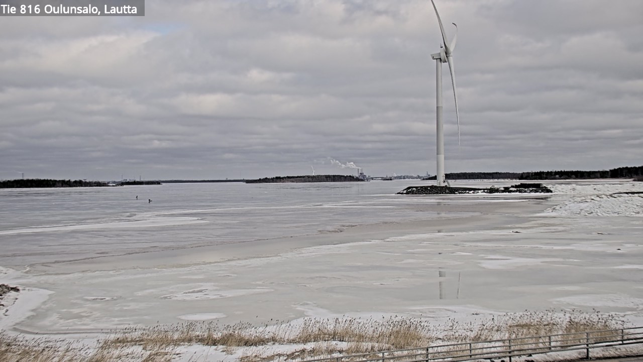 Weather Camera Image Road 816 Oulunsalo, Oulu, Pohjois-Pohjanmaa