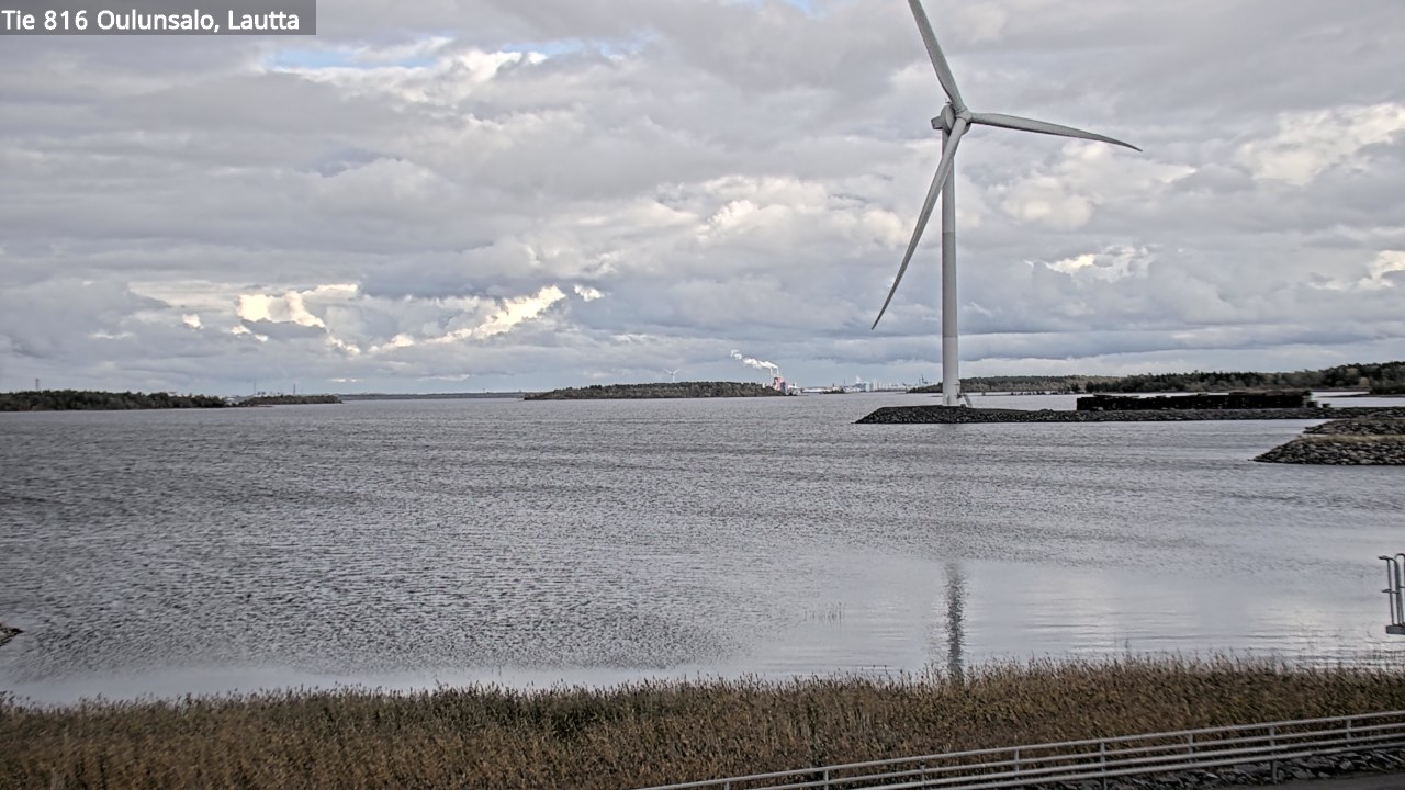 Weather Camera Image Väg 816 Uleåsalo, Oulu, Pohjois-Pohjanmaa