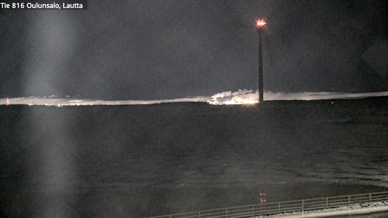 Weather Camera Image Road 816 Oulunsalo, Oulu, Pohjois-Pohjanmaa