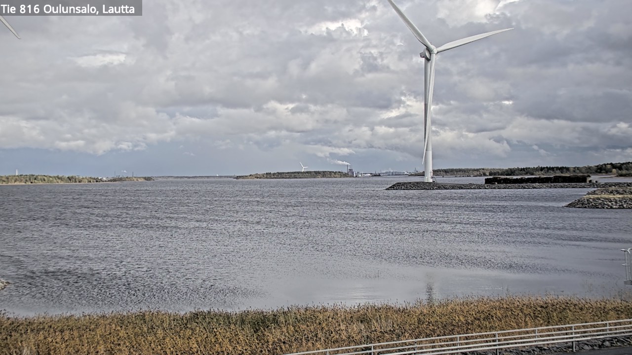 Weather Camera Image Väg 816 Uleåsalo, Oulu, Pohjois-Pohjanmaa