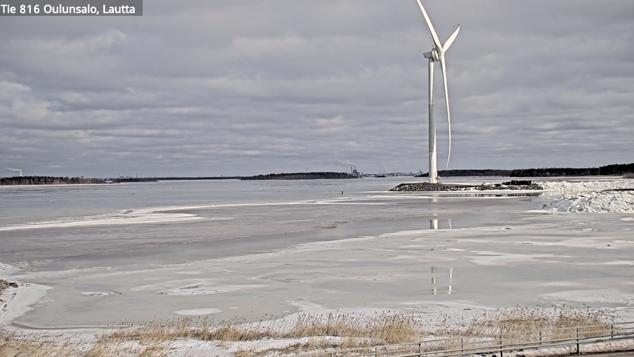 Weather Camera Image Road 816 Oulunsalo, Oulu, Pohjois-Pohjanmaa