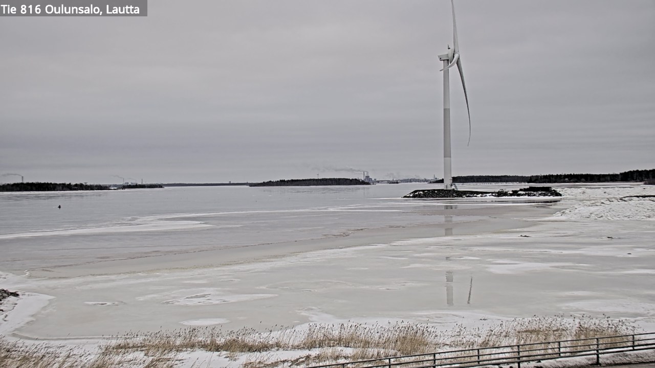 Weather Camera Image Road 816 Oulunsalo, Oulu, Pohjois-Pohjanmaa