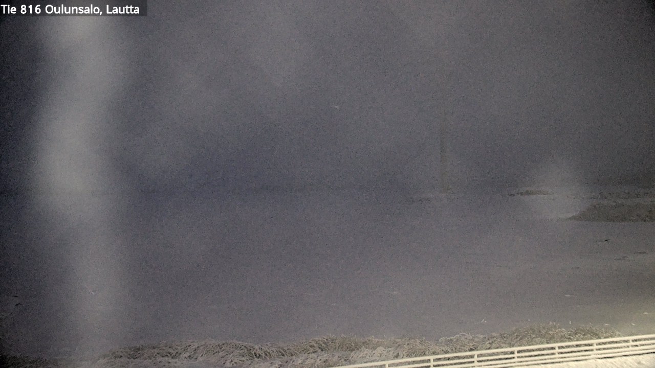 Weather Camera Image Road 816 Oulunsalo, Oulu, Pohjois-Pohjanmaa