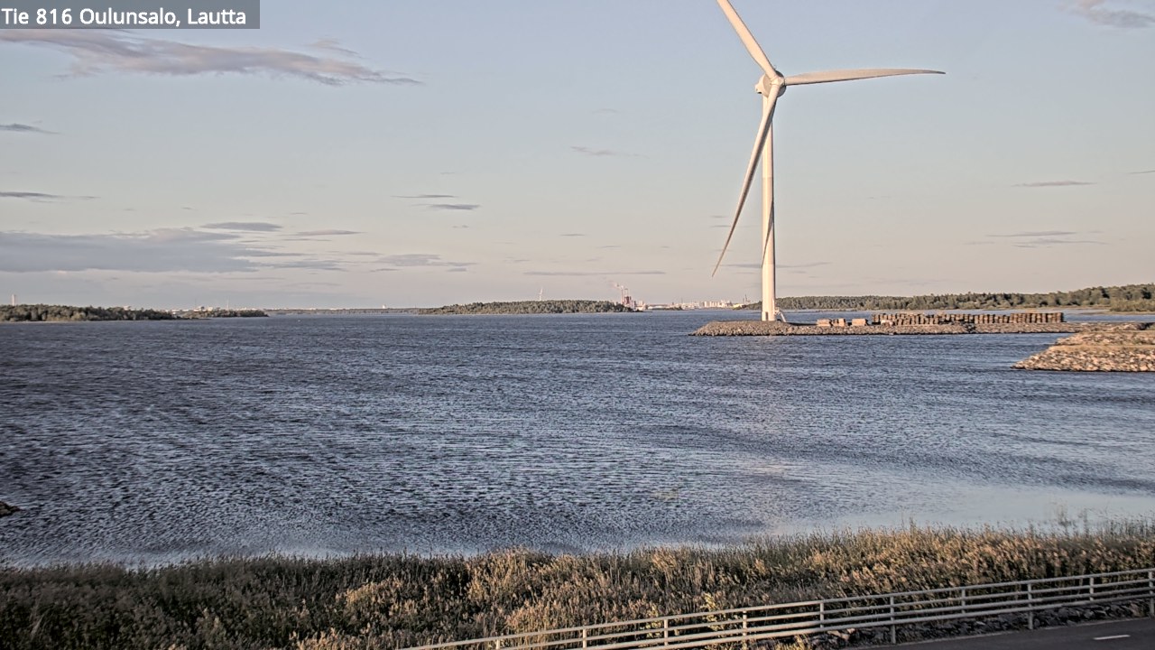 Kelikamerat Kuva Tie 816 Oulunsalo, lauttaranta, Oulu, Pohjois-Pohjanmaa