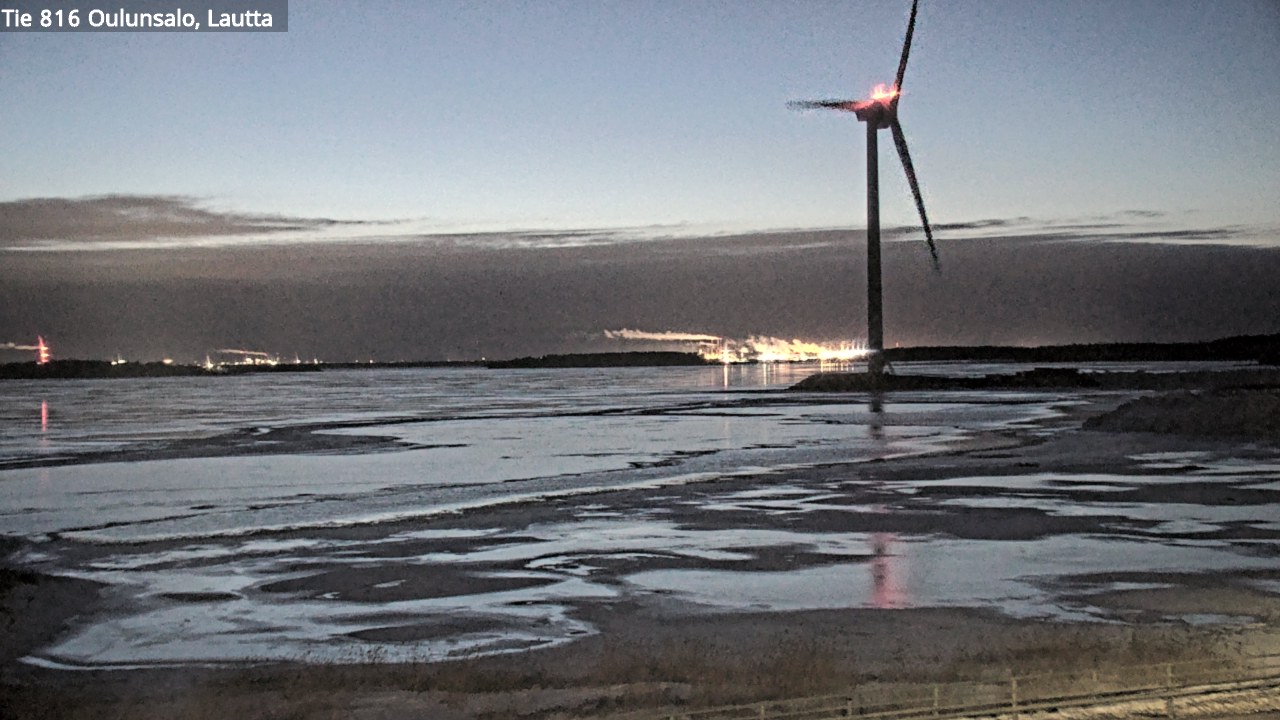 Kelikamerat Kuva Tie 816 Oulunsalo, lauttaranta, Oulu, Pohjois-Pohjanmaa