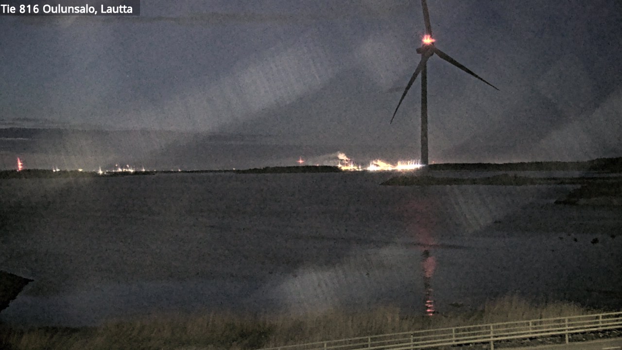 Weather Camera Image Väg 816 Uleåsalo, Oulu, Pohjois-Pohjanmaa