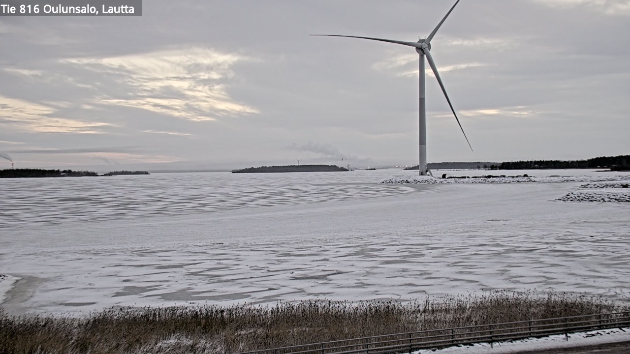 Weather Camera Image Road 816 Oulunsalo, Oulu, Pohjois-Pohjanmaa