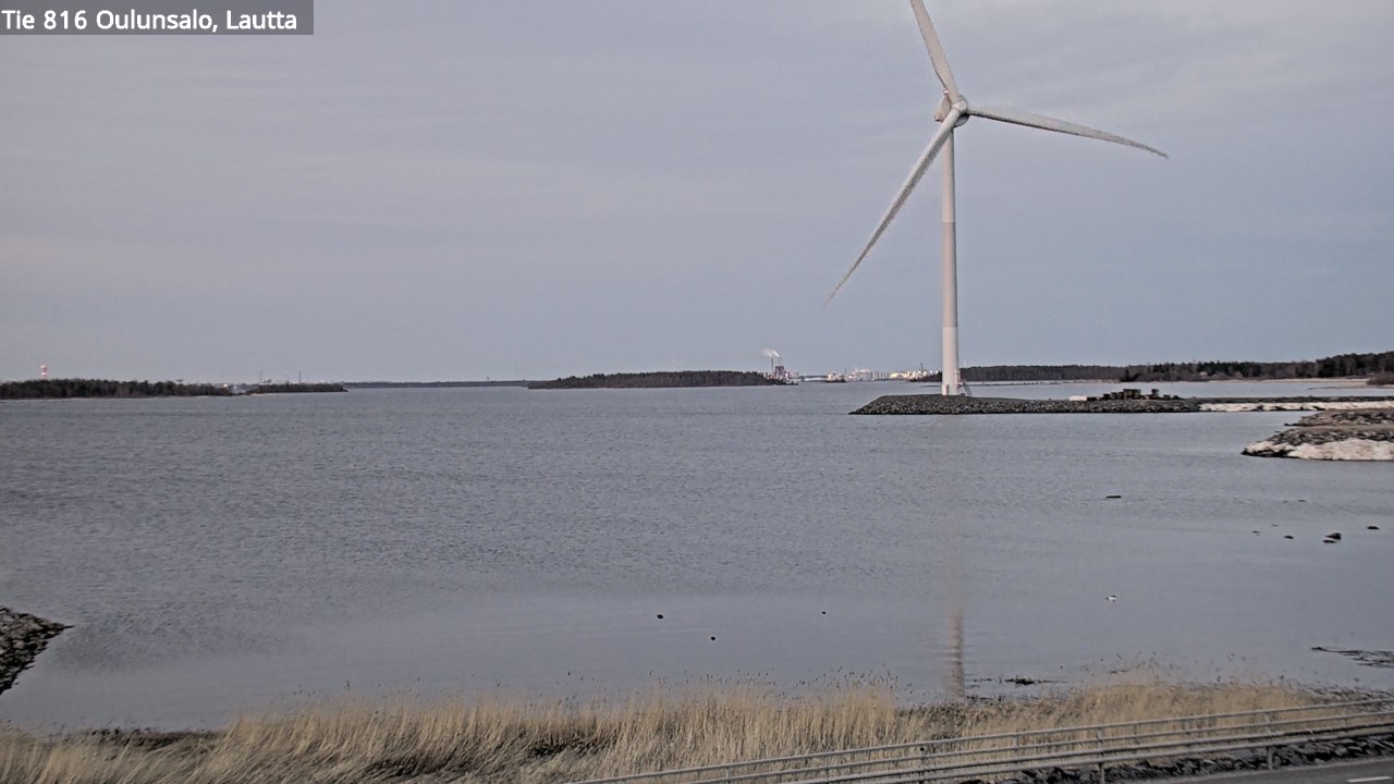 Weather Camera Image Väg 816 Uleåsalo, Oulu, Pohjois-Pohjanmaa
